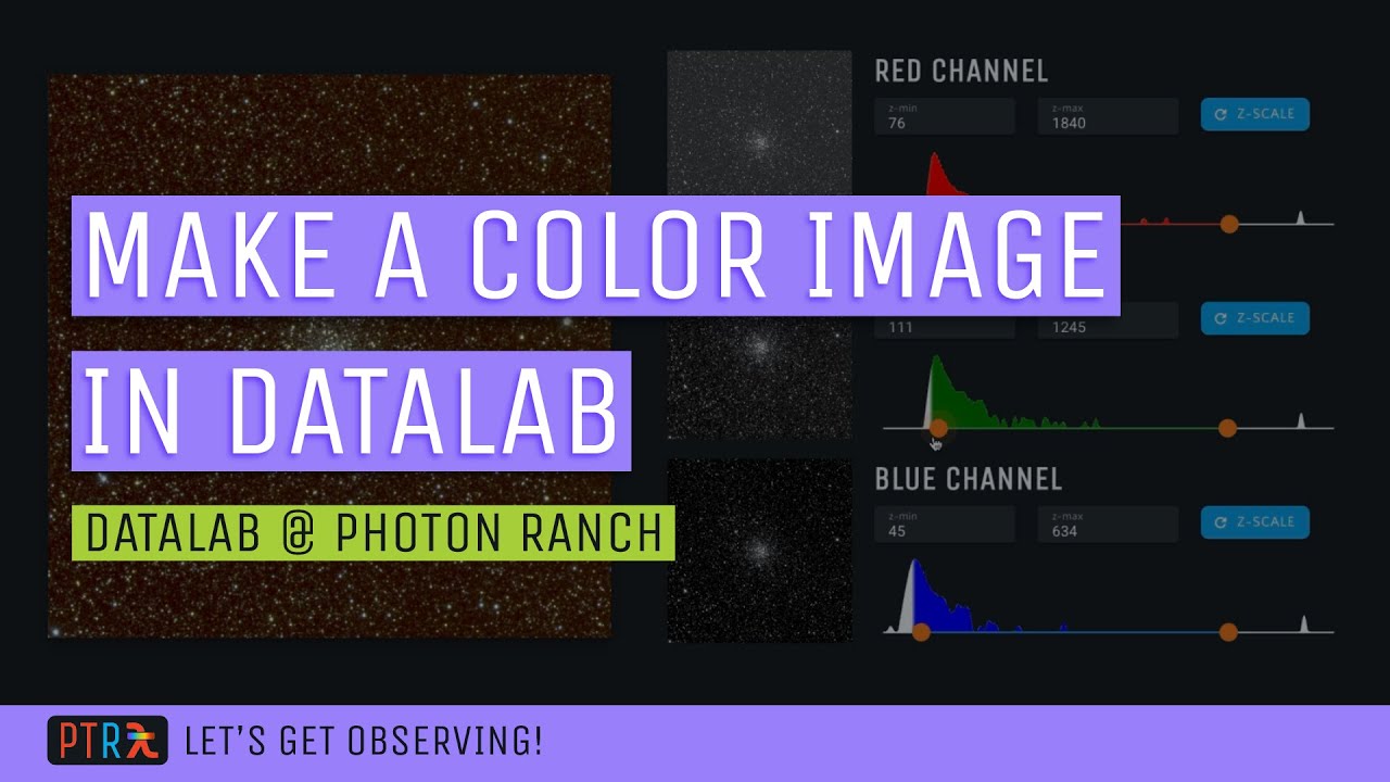 Topic 4 - Make a color image using DataLab