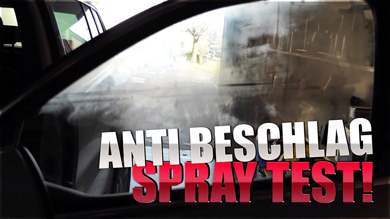 Sonax ANTI BESCHLAG SPRAY Test gegen Beschlagene Autoscheiben