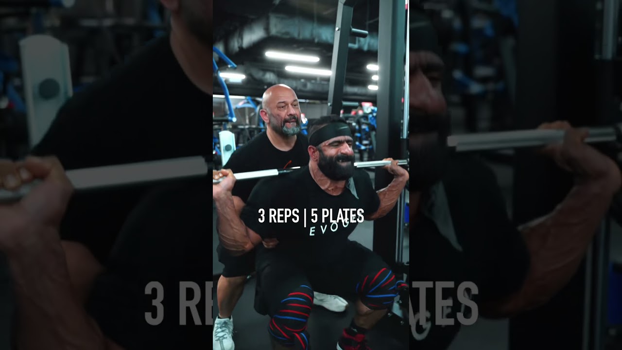 FST-7 App Link in Bio | TB Leg day with Hadi Choopan