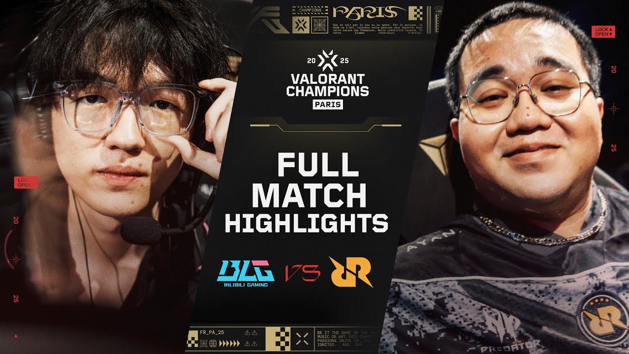 BLG vs. RRQ | MATCH HIGHLIGHTS | VALORANT Champions Paris 2025 - Group Stage