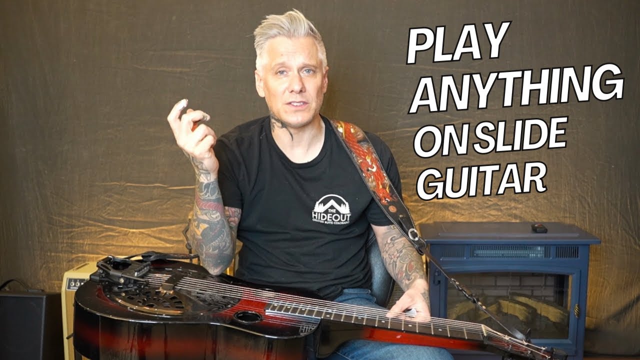 You can play almost any melody on slide guitar.