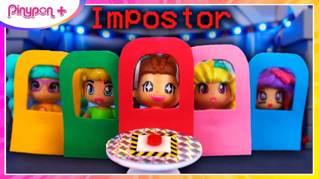 🟥 ¡AMONG US! 🟩 ¡Descubre al Impostor!  🌈 ¡Pinypon Plus!