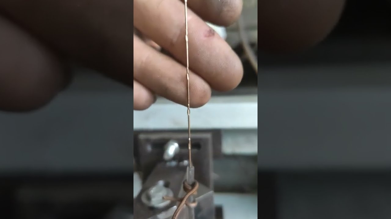 Изготовление штыря под Пресс Фит( Production Press Fit Pins made of 0.6 x 0.6 square wire )