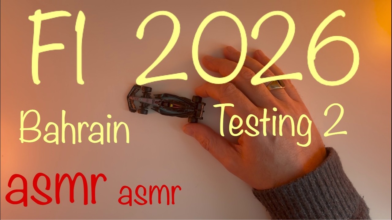 ASMR F1 2026 Second Bahrain Test #f1 #f12026 to#asmr Video