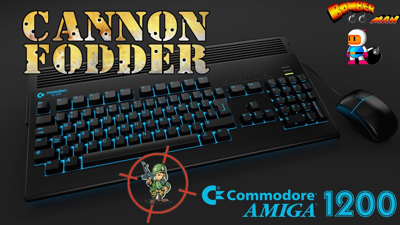 Amiga 1200 - Cannon Fodder cz.1