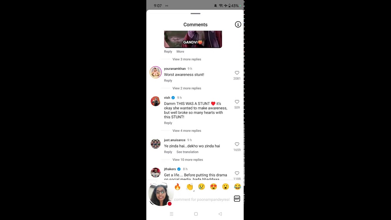 LIVE: Fans Reaction On Poonam Pandey Death Fake Newsl #poonampandeydeath