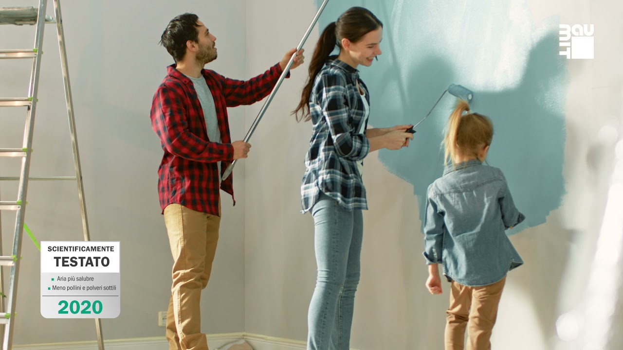 Baumit IonitColor - la pittura per interni che rende l'aria sana