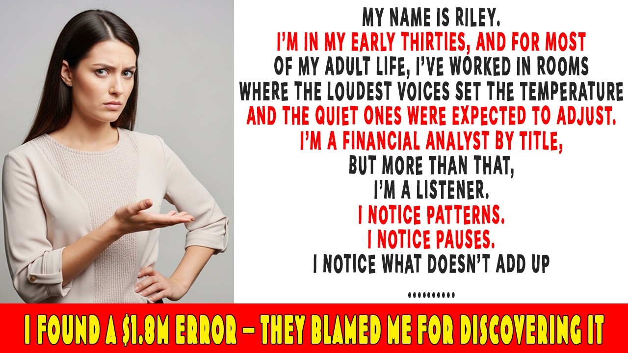 They Called Me “Too Detailed” — I Stayed Quiet… Until the Numbers Exposed Everything