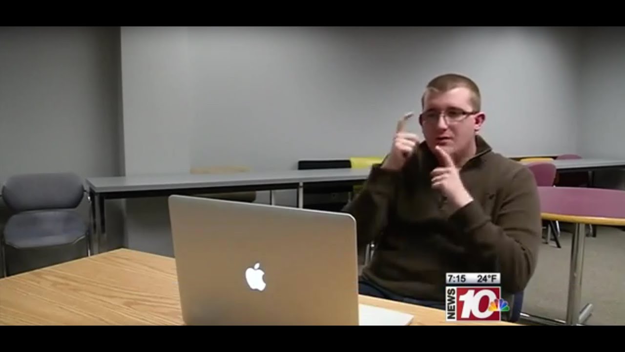 RIT on TV: New classroom technology helps deaf and hard of hearing students