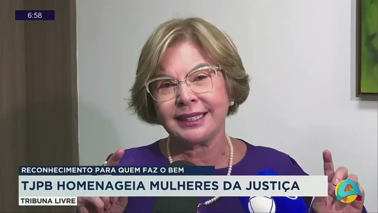 Tribuna Livre - TJPB homenageia mulheres da justiça