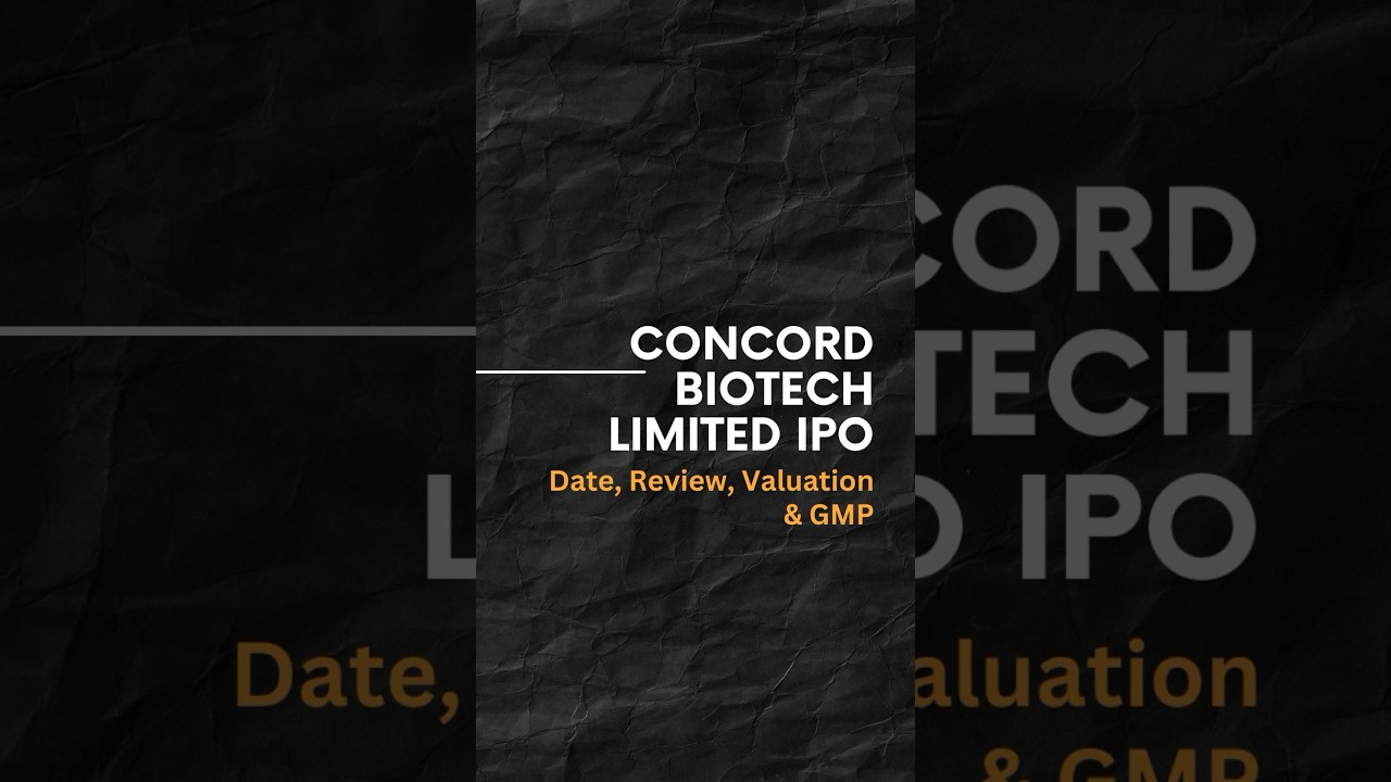 Concord Biotech IPO #trader #trading  #investing #stockmarket #banknifty #ipo