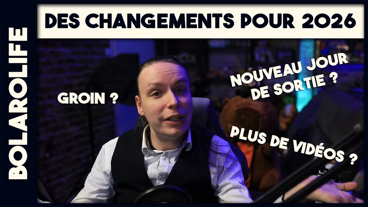 Des CHANGEMENTS pour 2026 ! (Et bonne année ♥ )