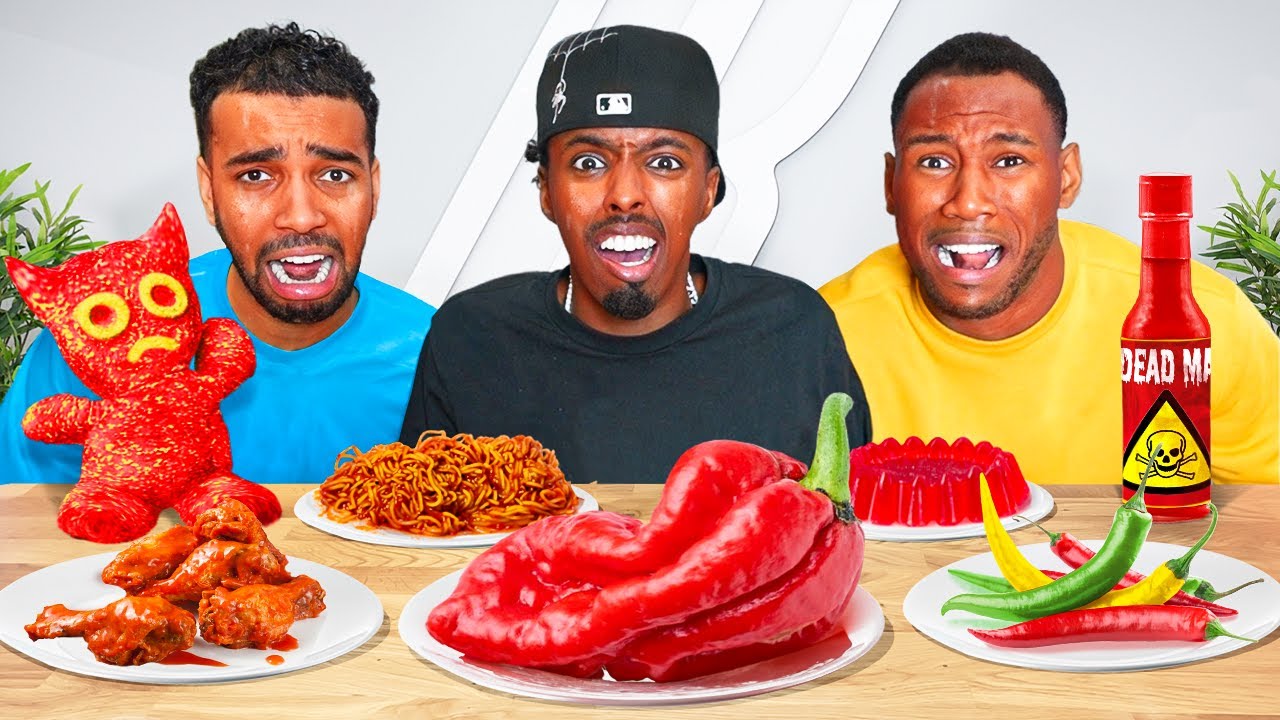 Tasting The Hottest Foods On The Internet