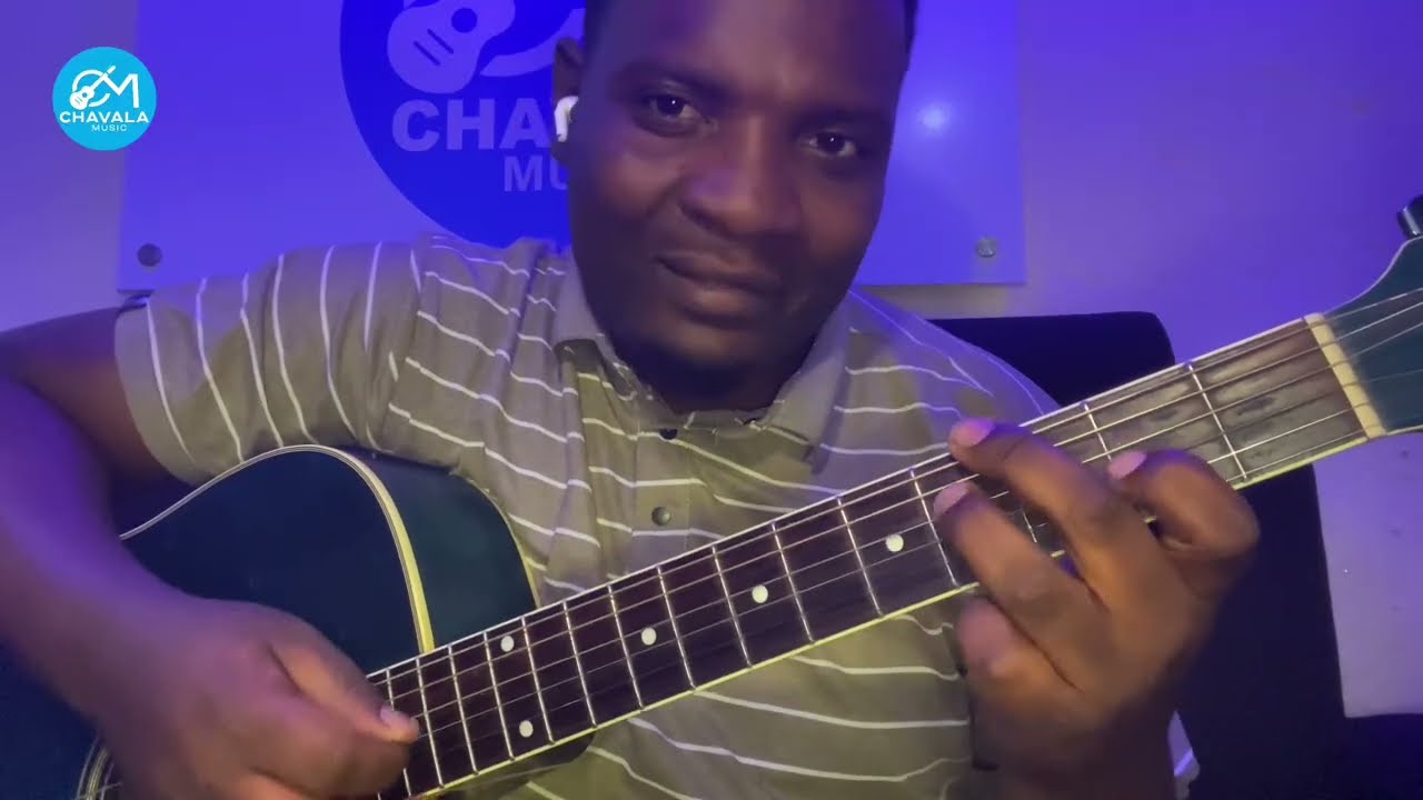 EP 159.JINSI YA KUPIGA JINA LA YESU NI NGOME YANGU KATIKA GITAA
