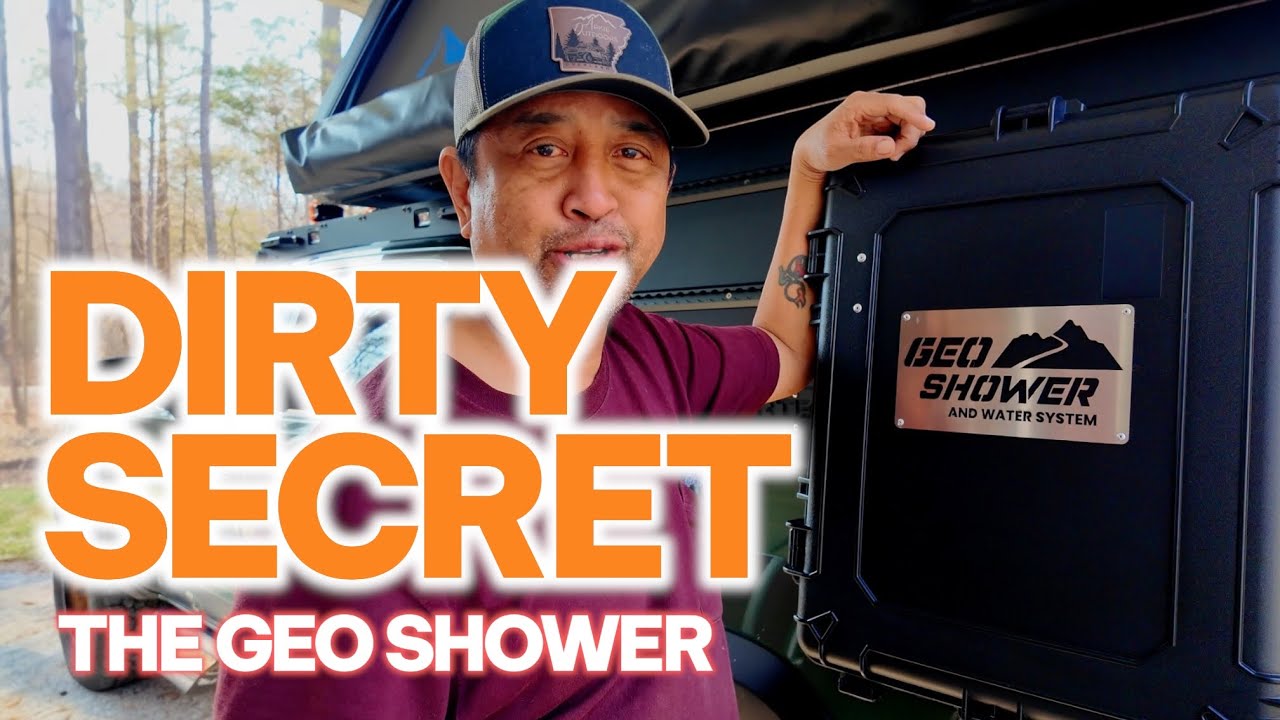 The Geo Shower - Stay Clean Anywhere