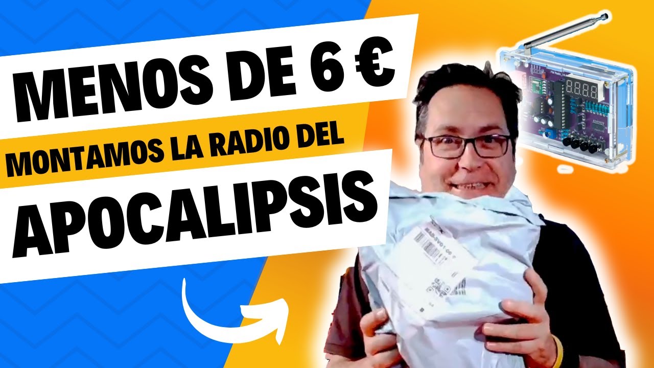Montamos un DIVERTIDO Kit de Radio FM por menos de 6 euros