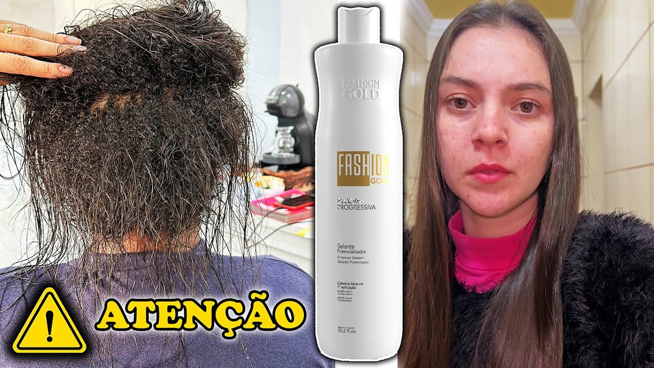 CUIDADO! NÃO COMPRE A PROGRESSIVA FASHION GOLD ANTES DE VER ESSE VÍDEO 😱