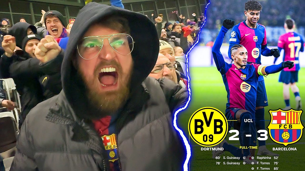 Dortmund vs. FC Barcelona - UCL Stadionvlog 🔥😱 | UNFASSBARES SPEKTAKEL | ViscaBarca