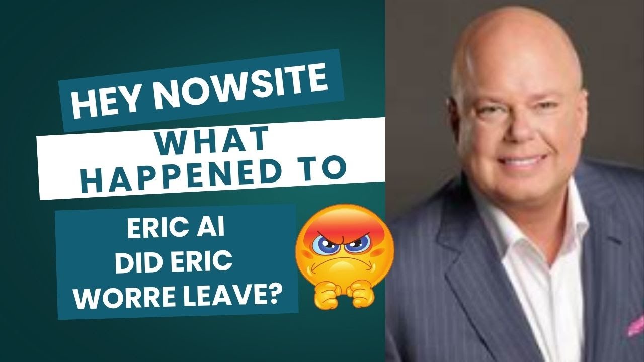 Hey Nowsite - What Happened To Eric Ai? (Eric Worre)