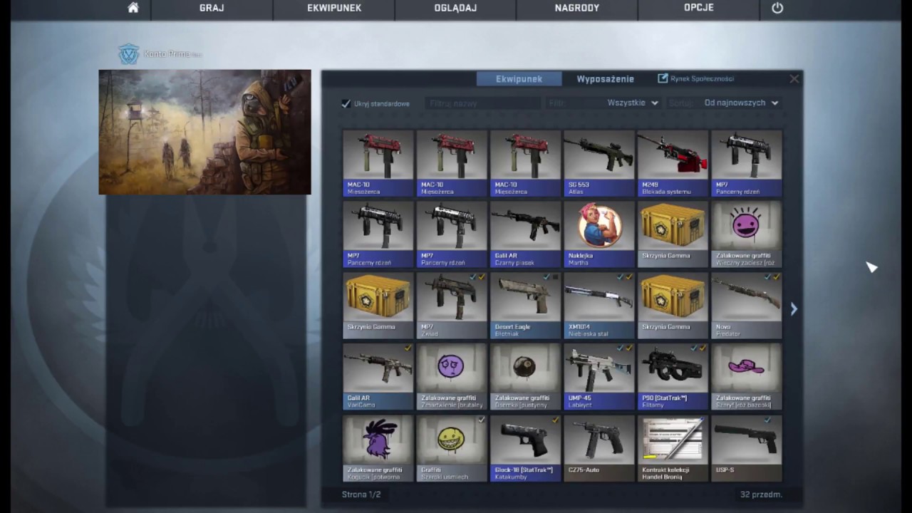 CS:GO Trade Weapon (handel bronia)