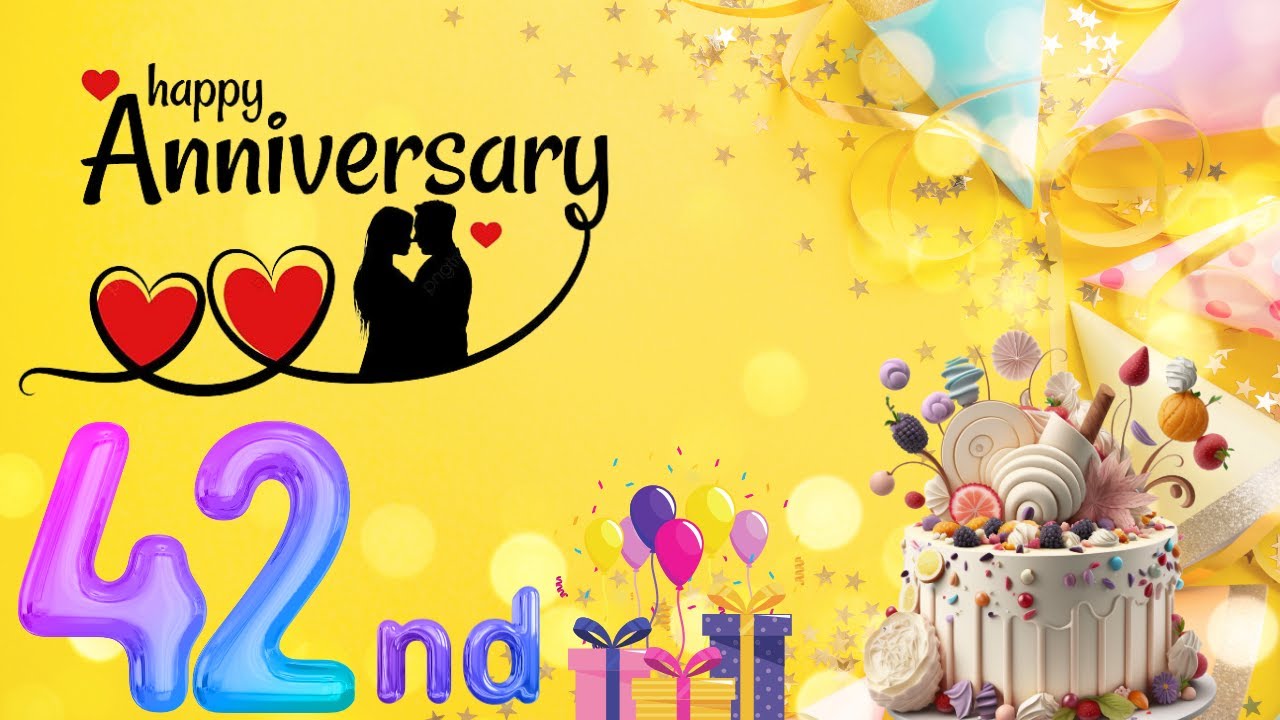 Happy 42nd Anniversary