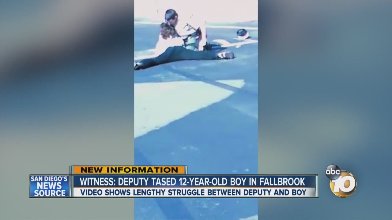 VIDEO: Runaway teen tackled, tazed by deputy