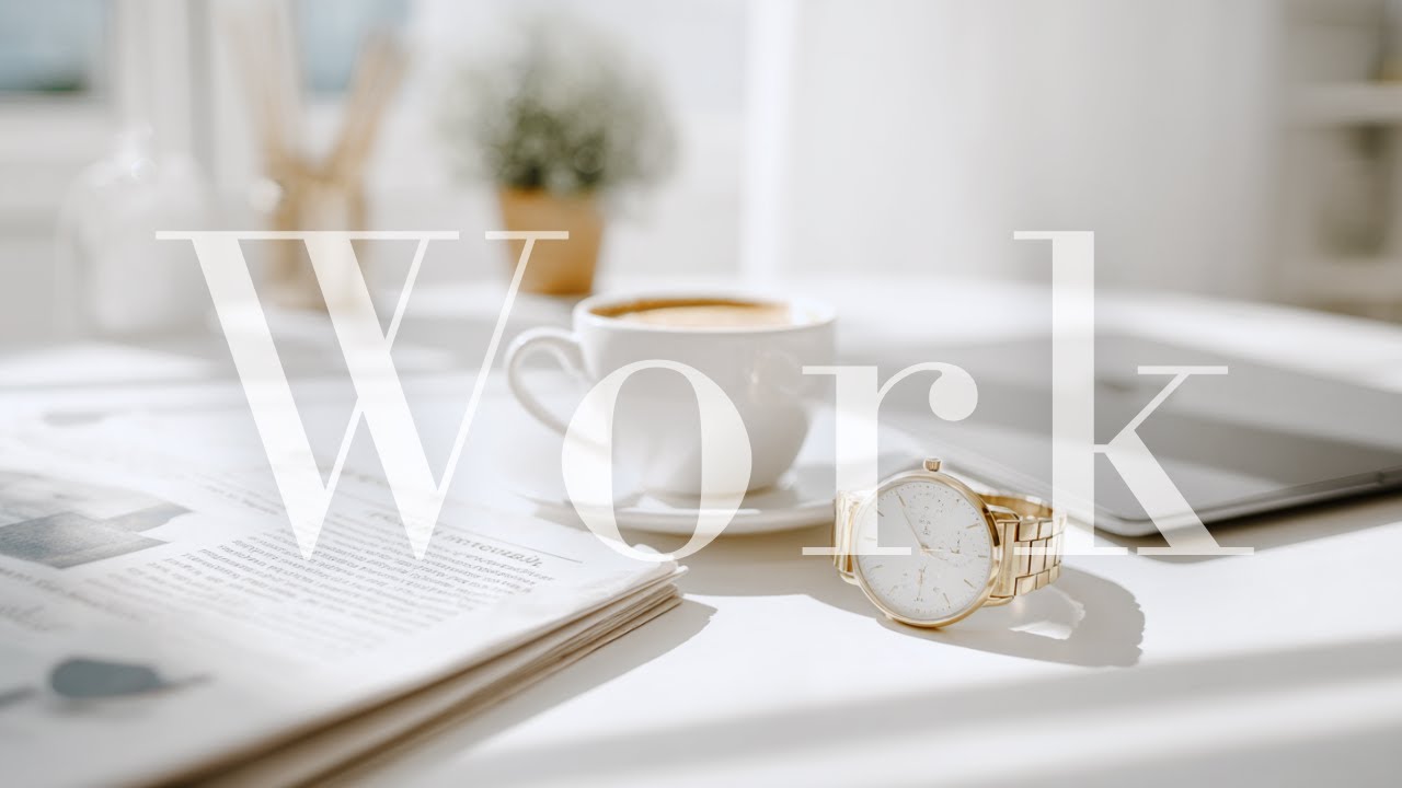 Work ☕ Calm Background Music for Deep Focus & Productivity