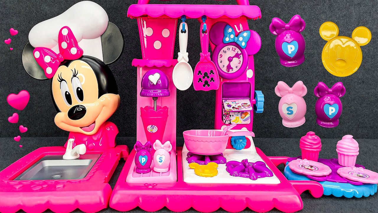Ultimate Minnie Mouse Kitchen Playset, Disney Toys Collection Relaxation Unboxing | TOY PLAYSET