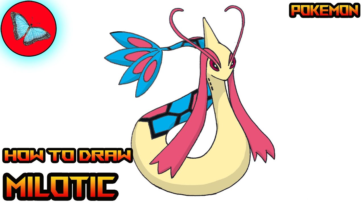 How To Draw Pokemon - Milotic