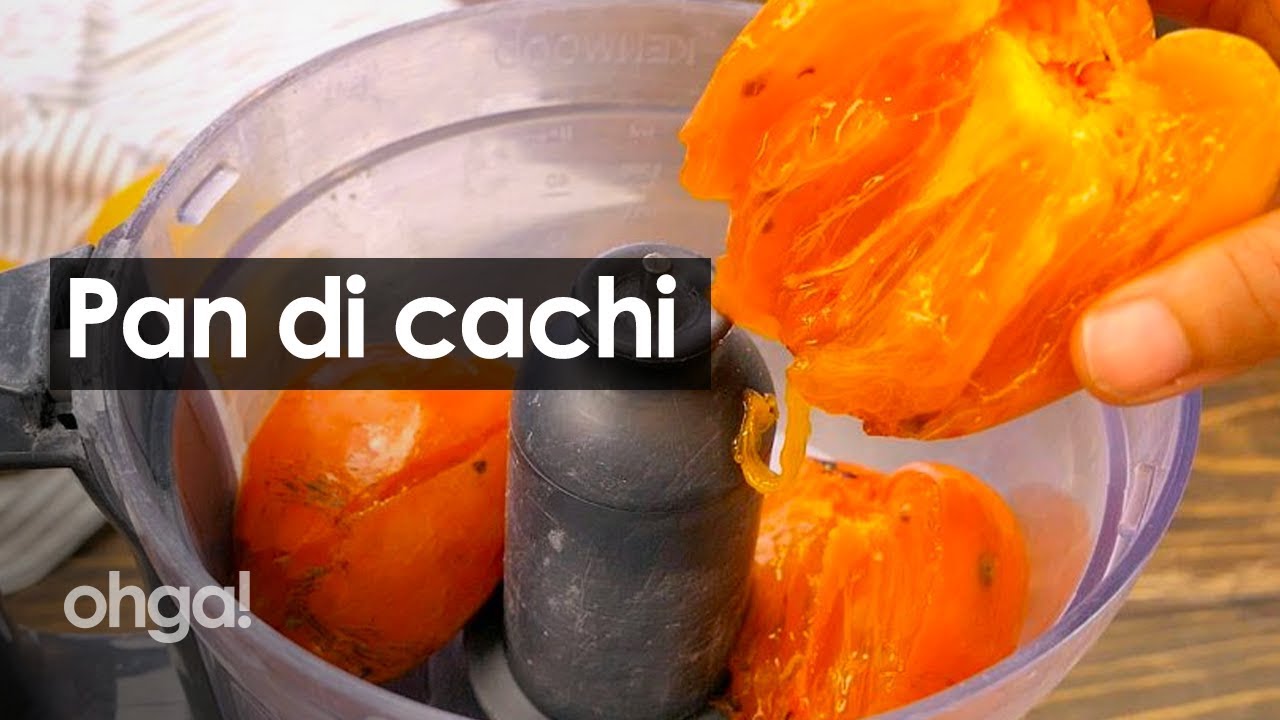 Pan di cachi: frulla il cachi con la buccia per un dolce morbido e saporitissimo