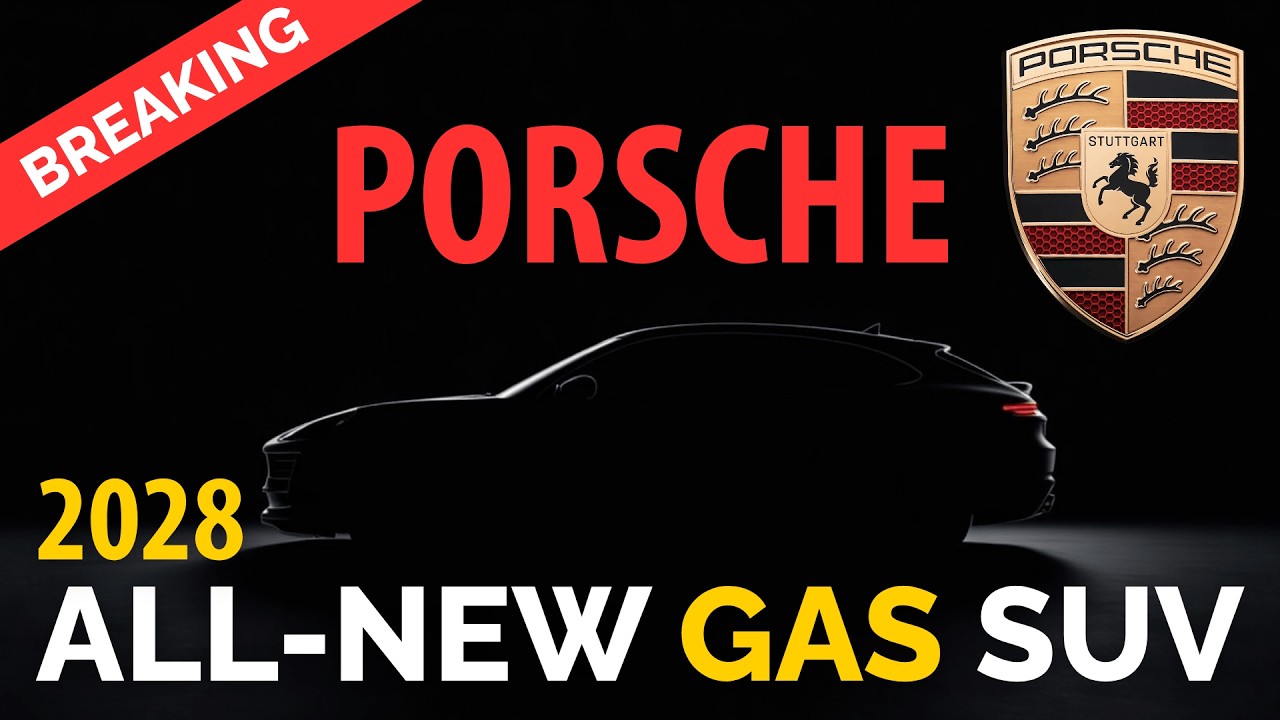 СРОЧНО: Porsche анонсирует СОВЕРШЕННО НОВЫЙ бензиновый внедорожник 2028 года
