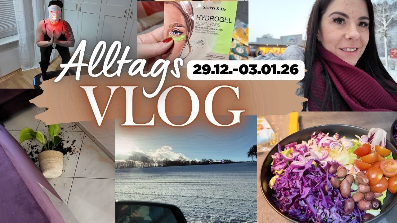 Alltags Vlog Dezember 2025 | Rewe Haul | der Winter ist da!