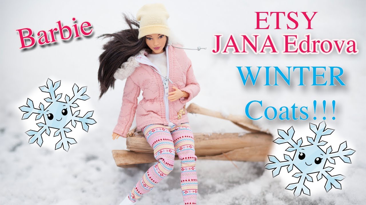 Barbie ETSY haul Jana Edrova Winter Coats & Clothes!
