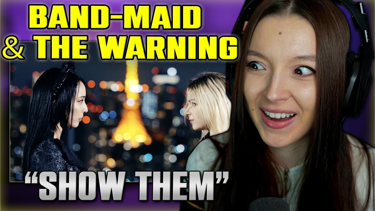 BAND-MAID with The Warning / SHOW THEM | FIRST TIME REACTION