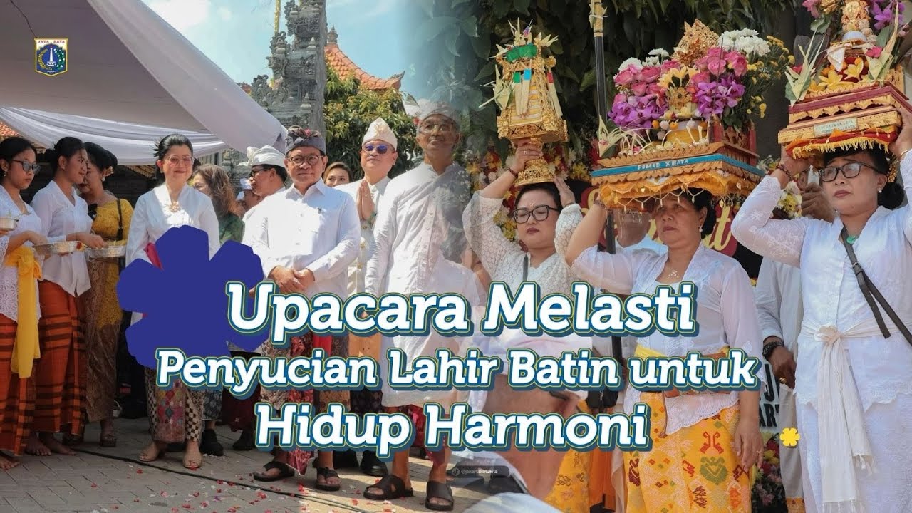 Upacara Melasti Penyucian Lahir Batin untuk Hidup Harmoni