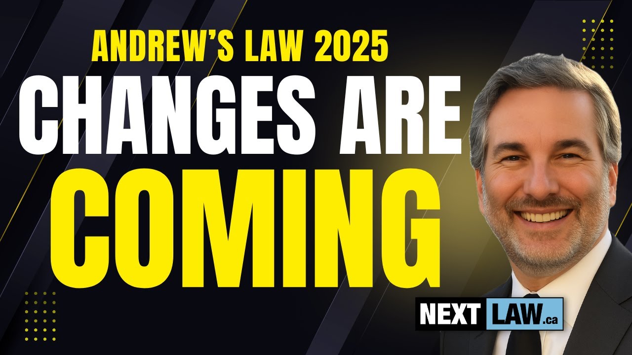 Andrew's Law 2025 - Drive Under Suspension & Careless Driving - New Proposed Penalties