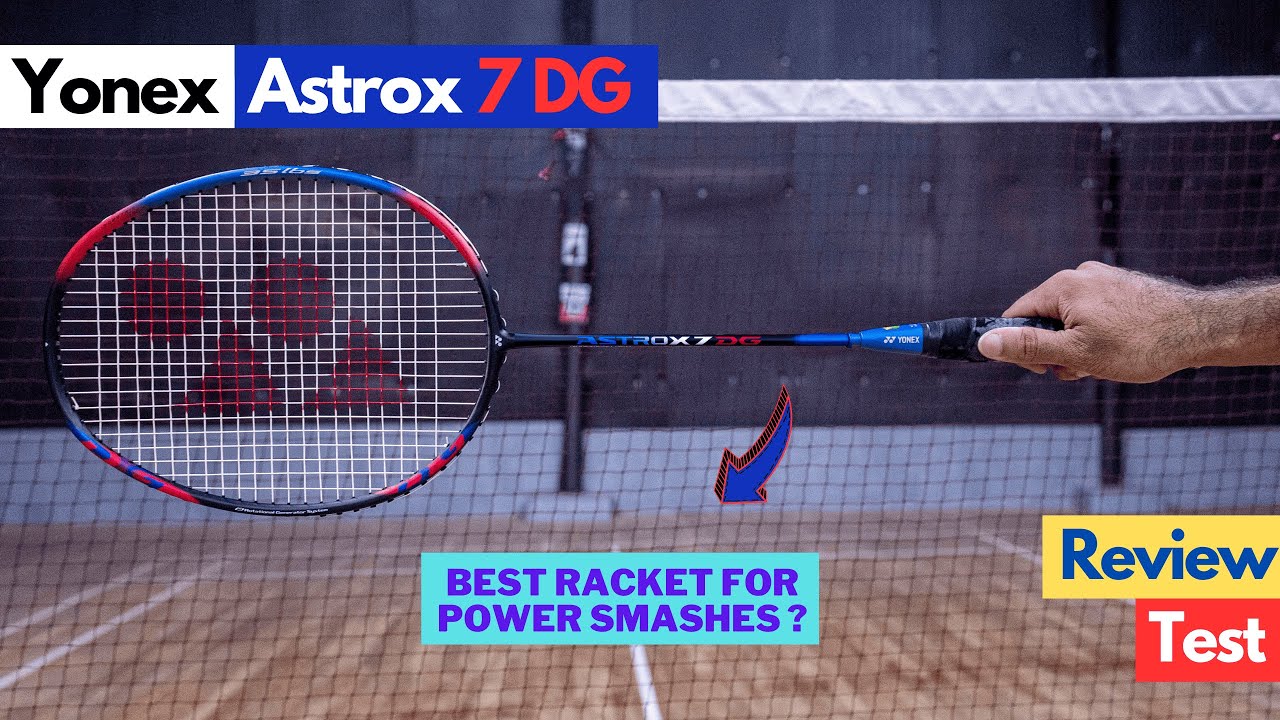 Yonex Astrox 7 DG Badminton Racket Review + Test
