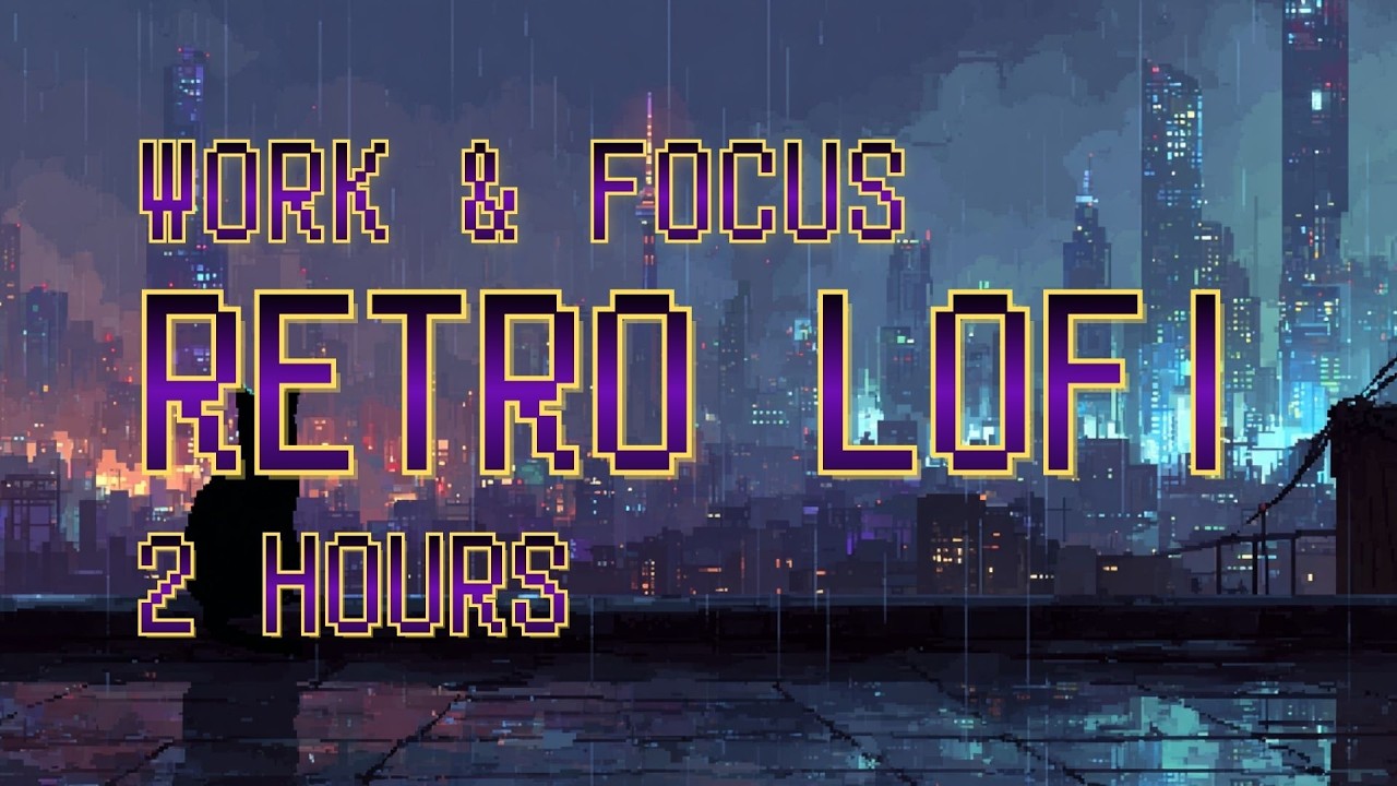 90's Retro Game BGM for Work — Midnight Save Point 42