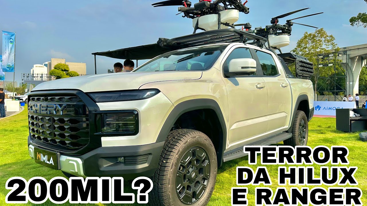 NOVÍSSIMA CHERY HIMLA 2.3 TURBO DIESEL EM DETALHES | VAI DAR TRABALHO NO MERCADO BRASILEIRO!!