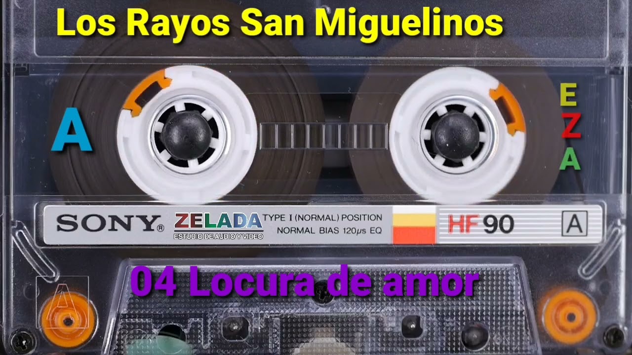 Los Rayos San Miguelinos Album cenderito de mi vida cassett completo sonido Estereo Audio MP3