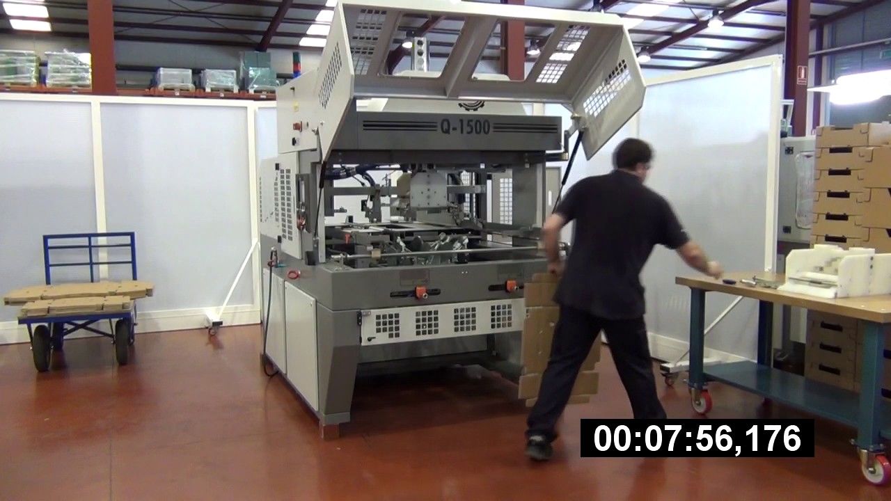 Tutorial 3: Cambio de tamaño de caja en gama Quality / Box size change on a Quality machine
