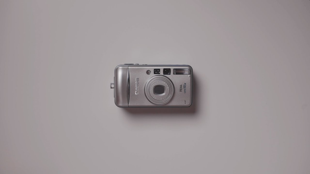 Canon Prima Super 105U Point and Shoot 35mm Film Camera