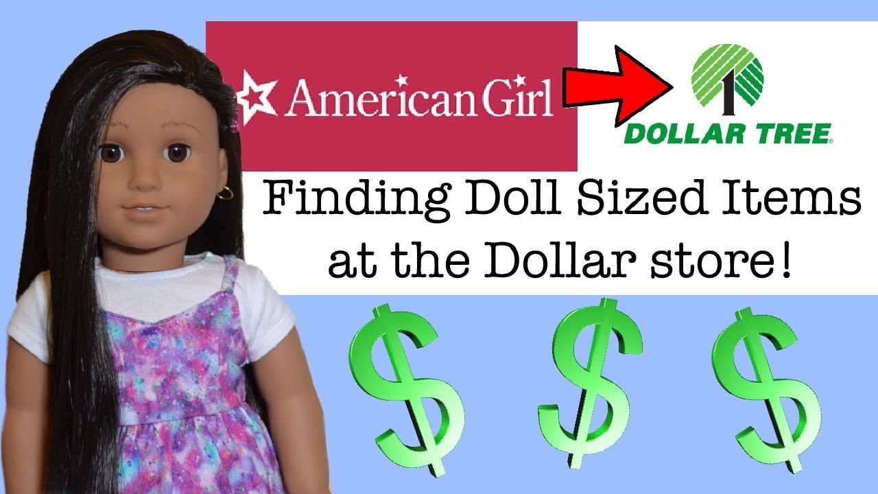 Находки в долларовом магазине размером с куклу American Girl!