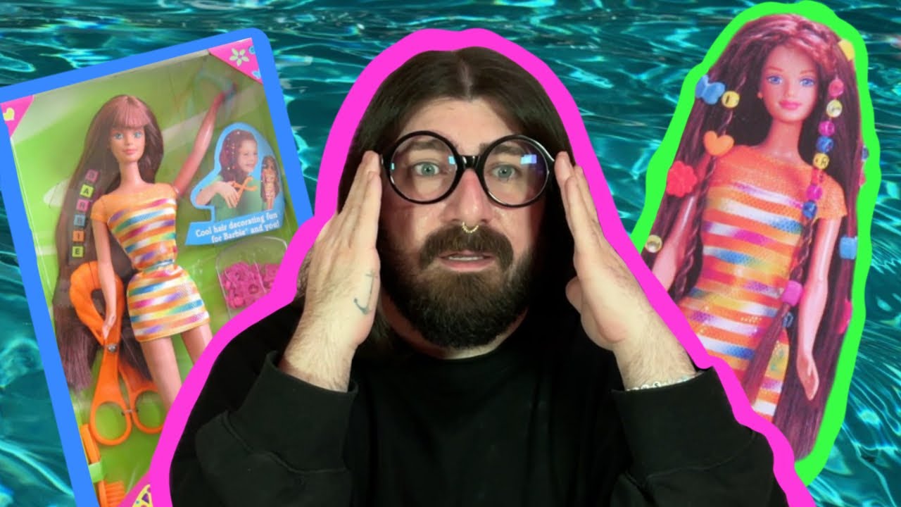 Unboxing 1997 Bead Blast Barbie!