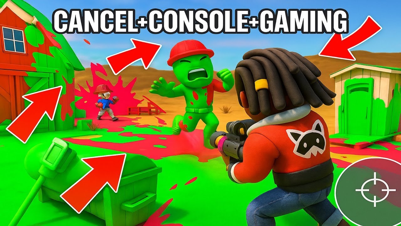 Is This Game BETTER than Splatoon? Paint Brawl: Color of War Gameplay Review