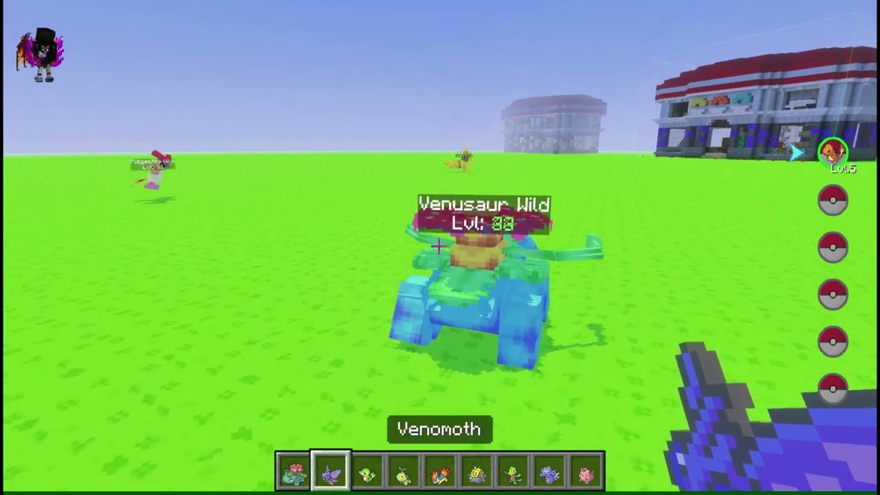 NEW Update!  Animation Poke Revival (Bedrock Pokémon Addon)