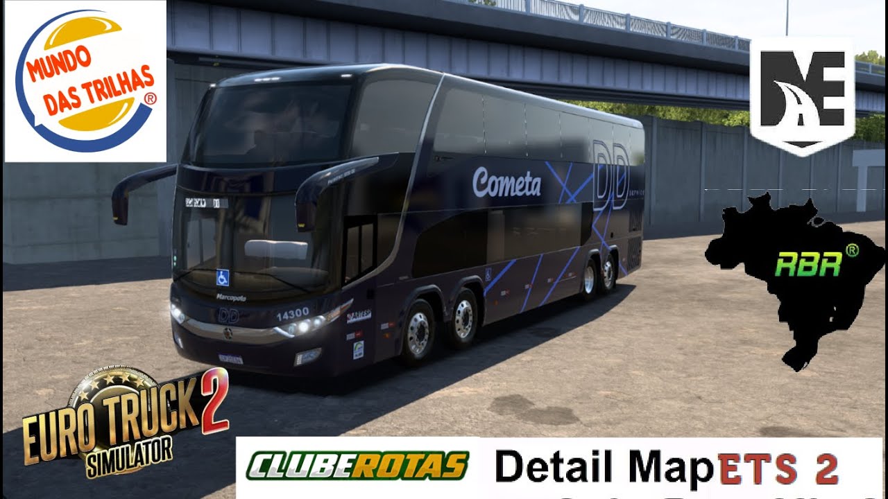 EURO TRUCK  2 /  MAPA RBR , BORA VIAJAR !