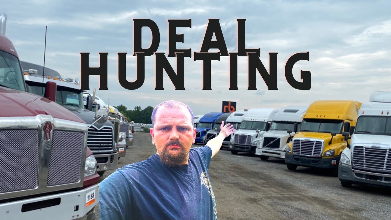 Ritchie Brothers Equipment auction!!! Looking for Cheap #semi #trucks. Trucking equipment Cheap??