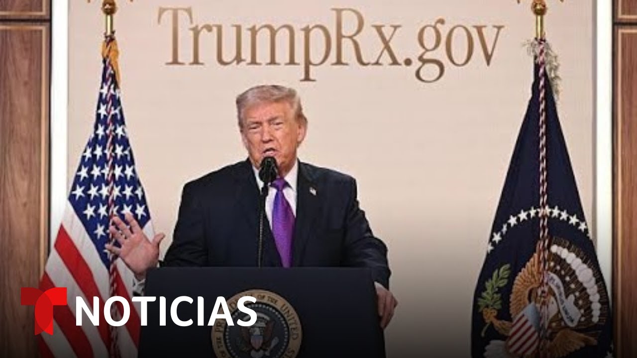 Trump anuncia una plataforma para comprar medicamentos a bajo costo