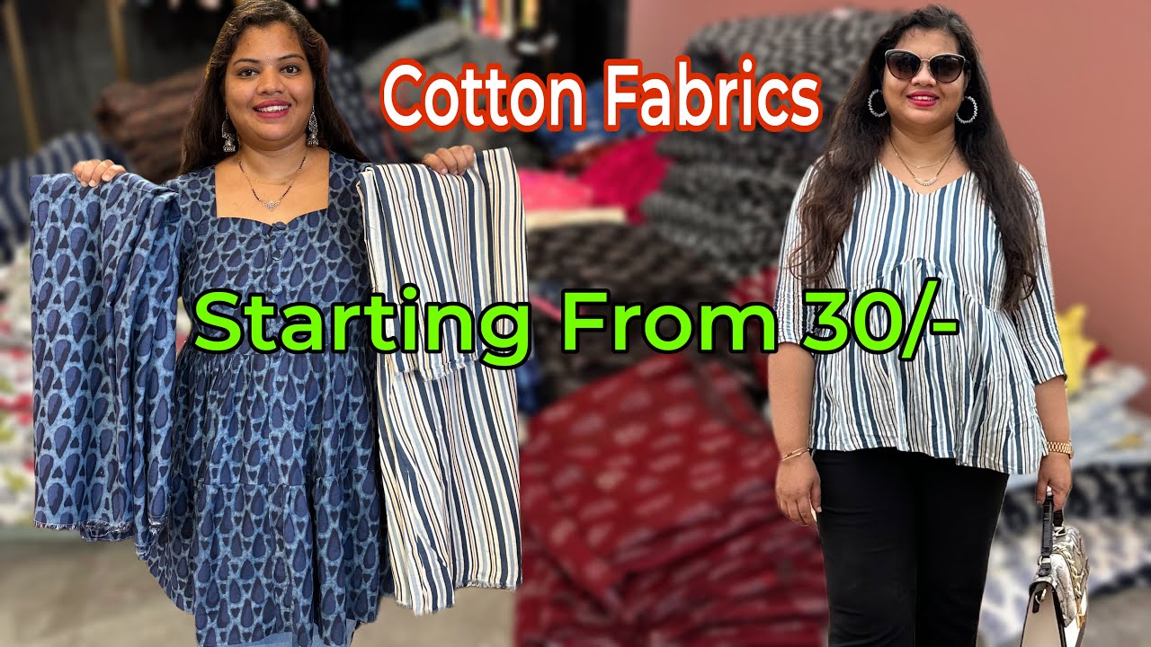 Summer Special Cotton Fabrics Starting From 30/- #discounts #specialoffer #cottonfabrics 